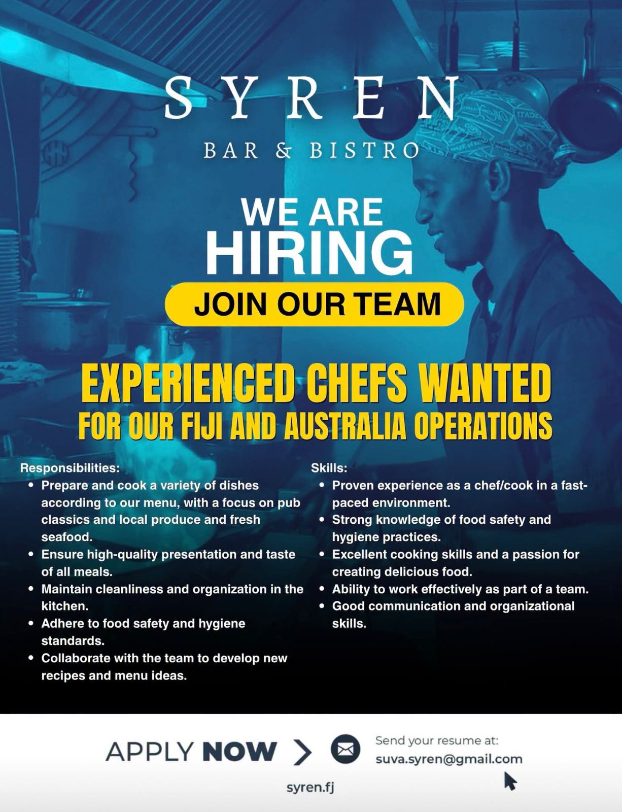 Original job ad