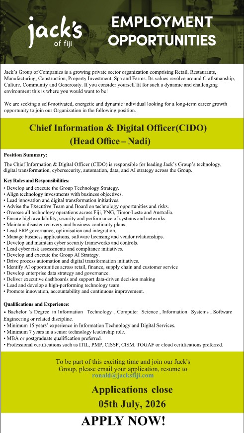 Original job ad