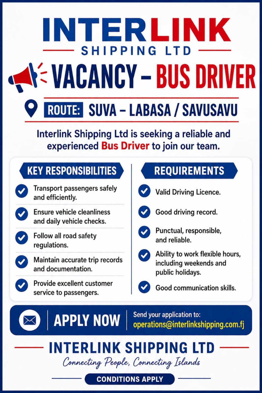 Original job ad