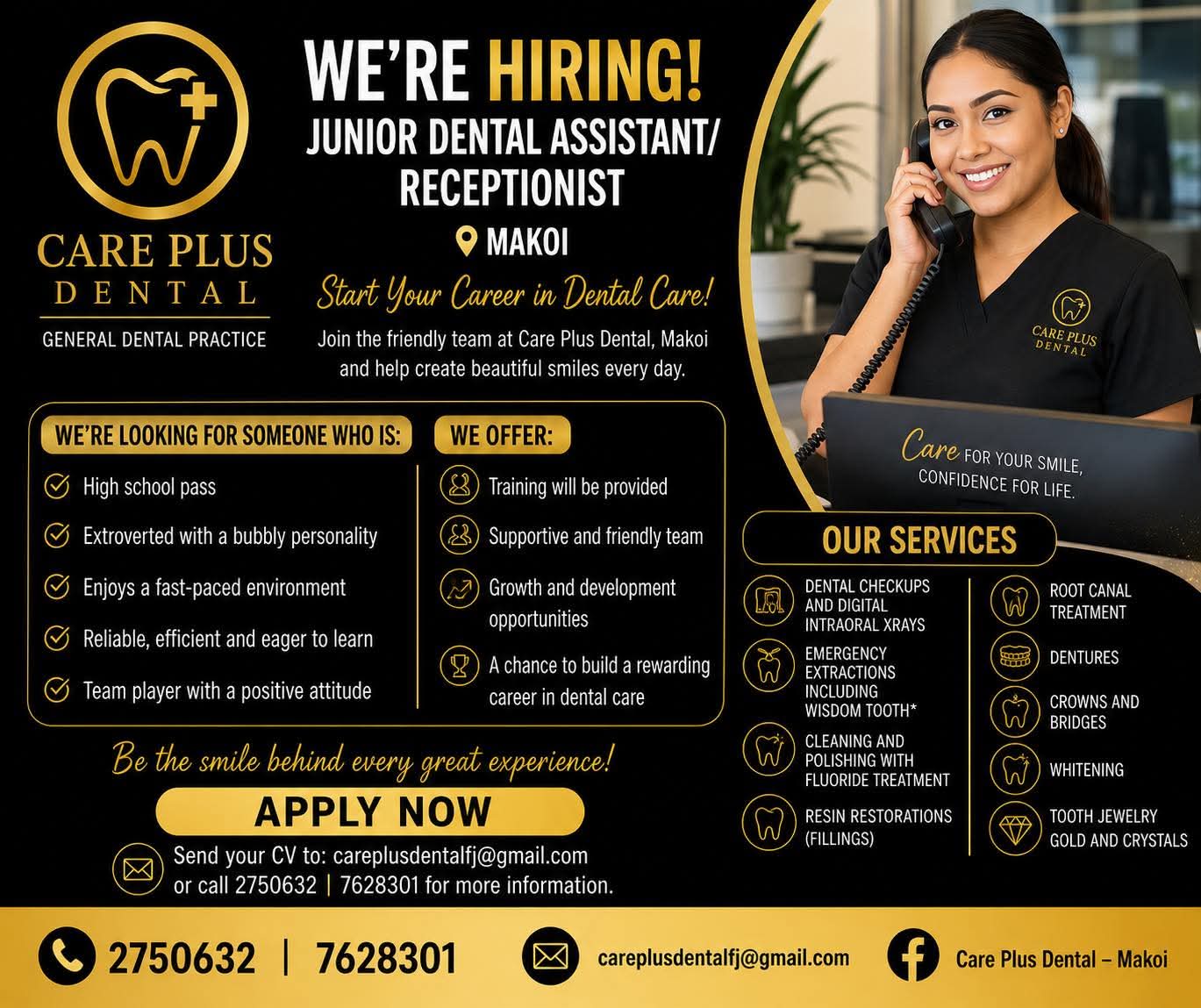 Original job ad