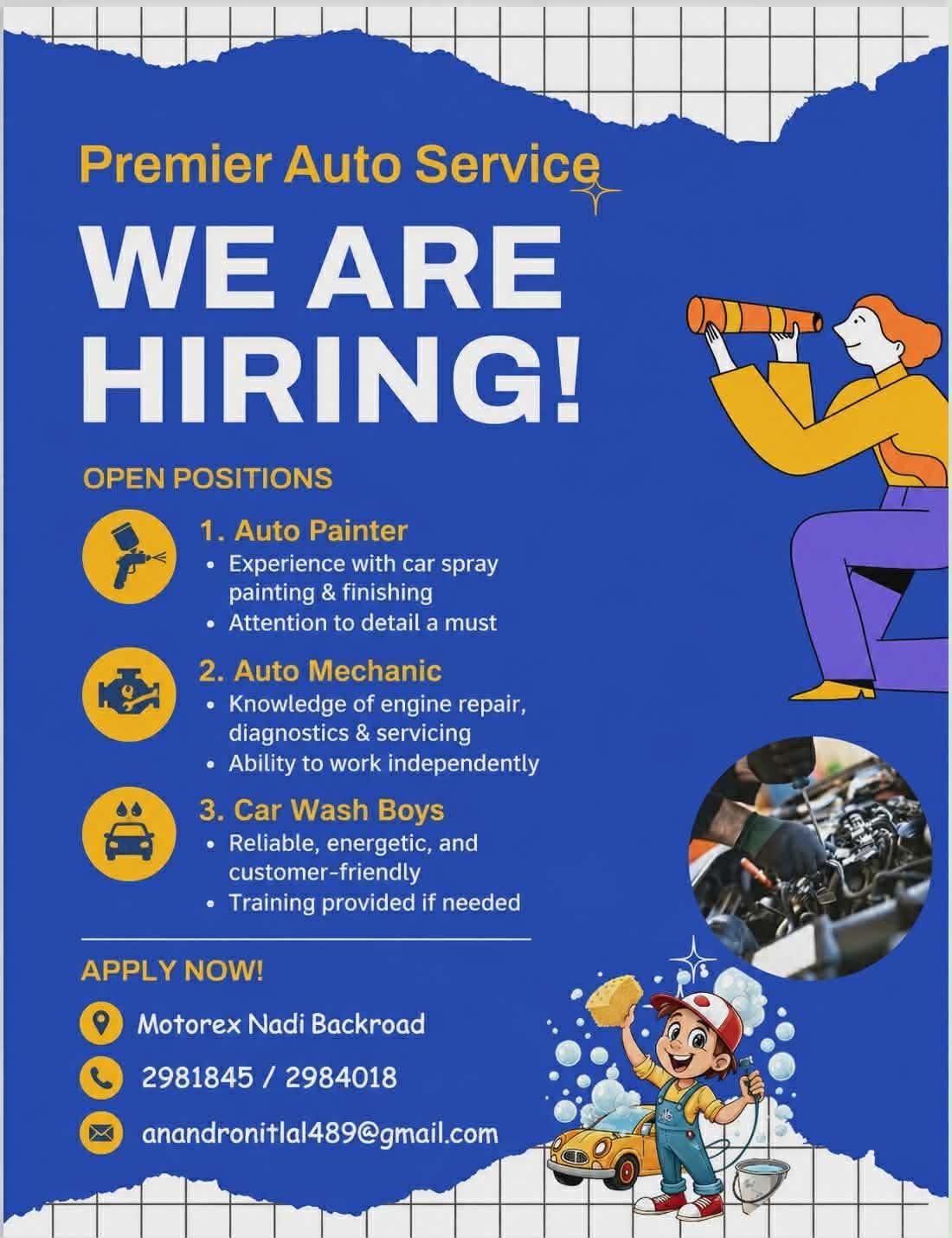 Original job ad