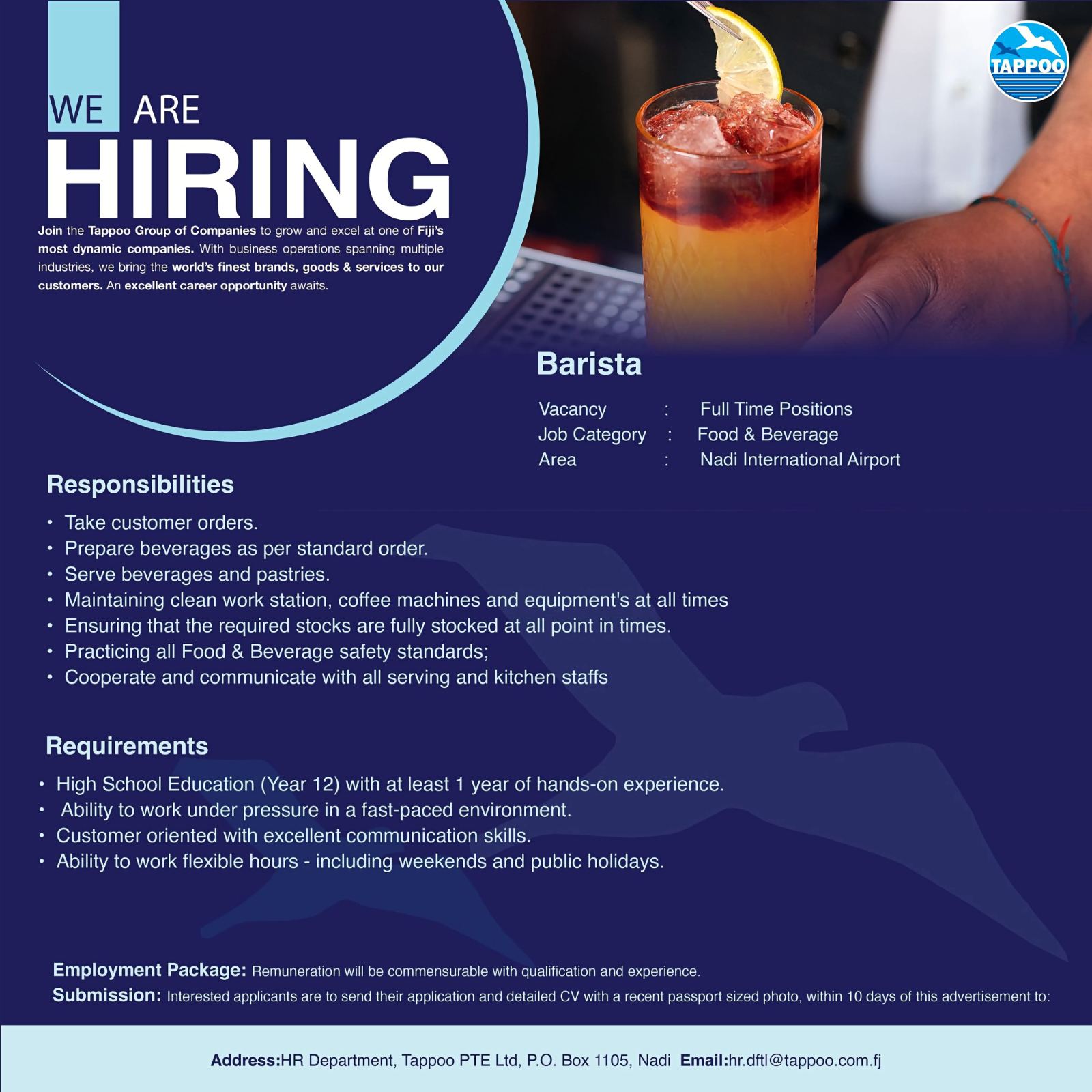 Original job ad