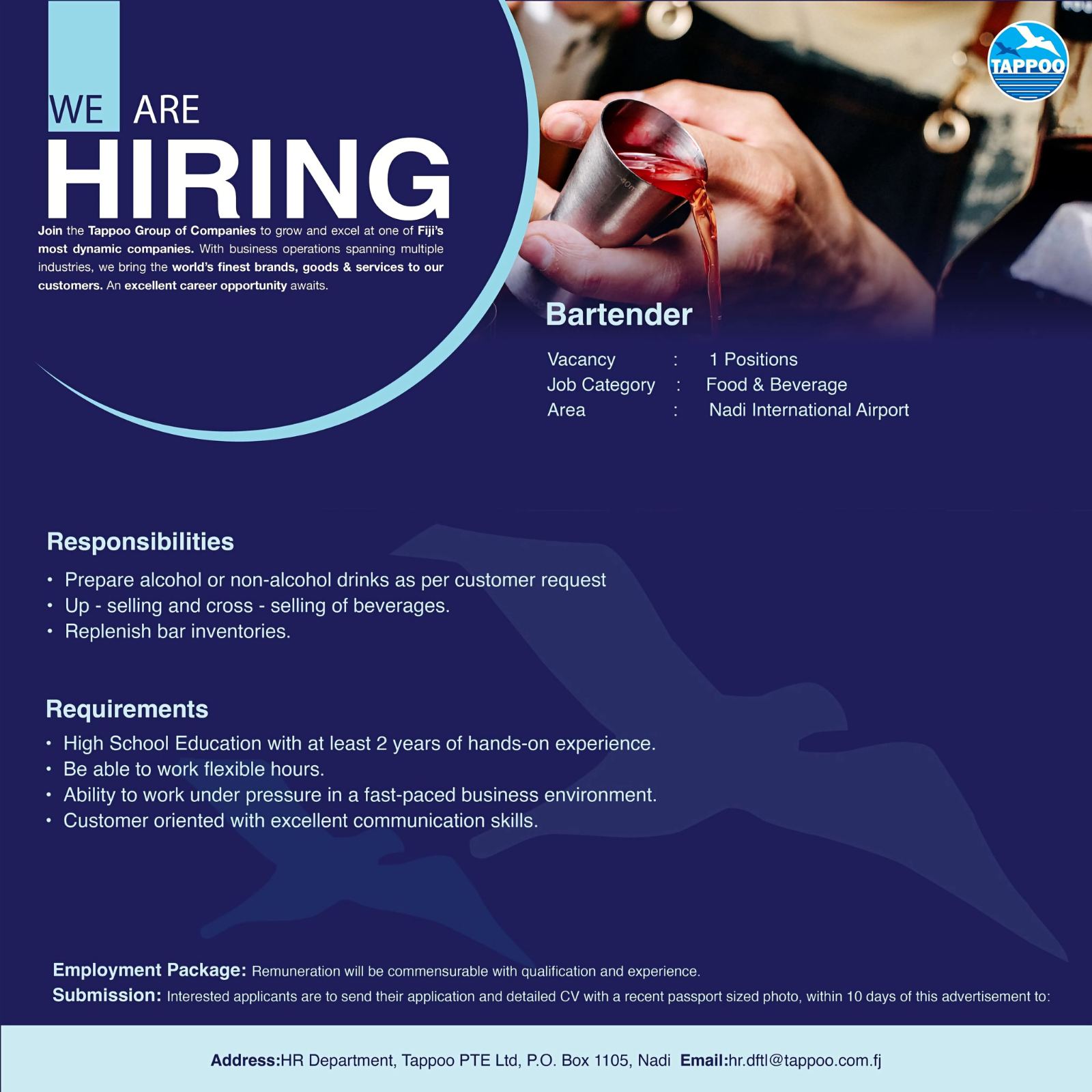 Original job ad
