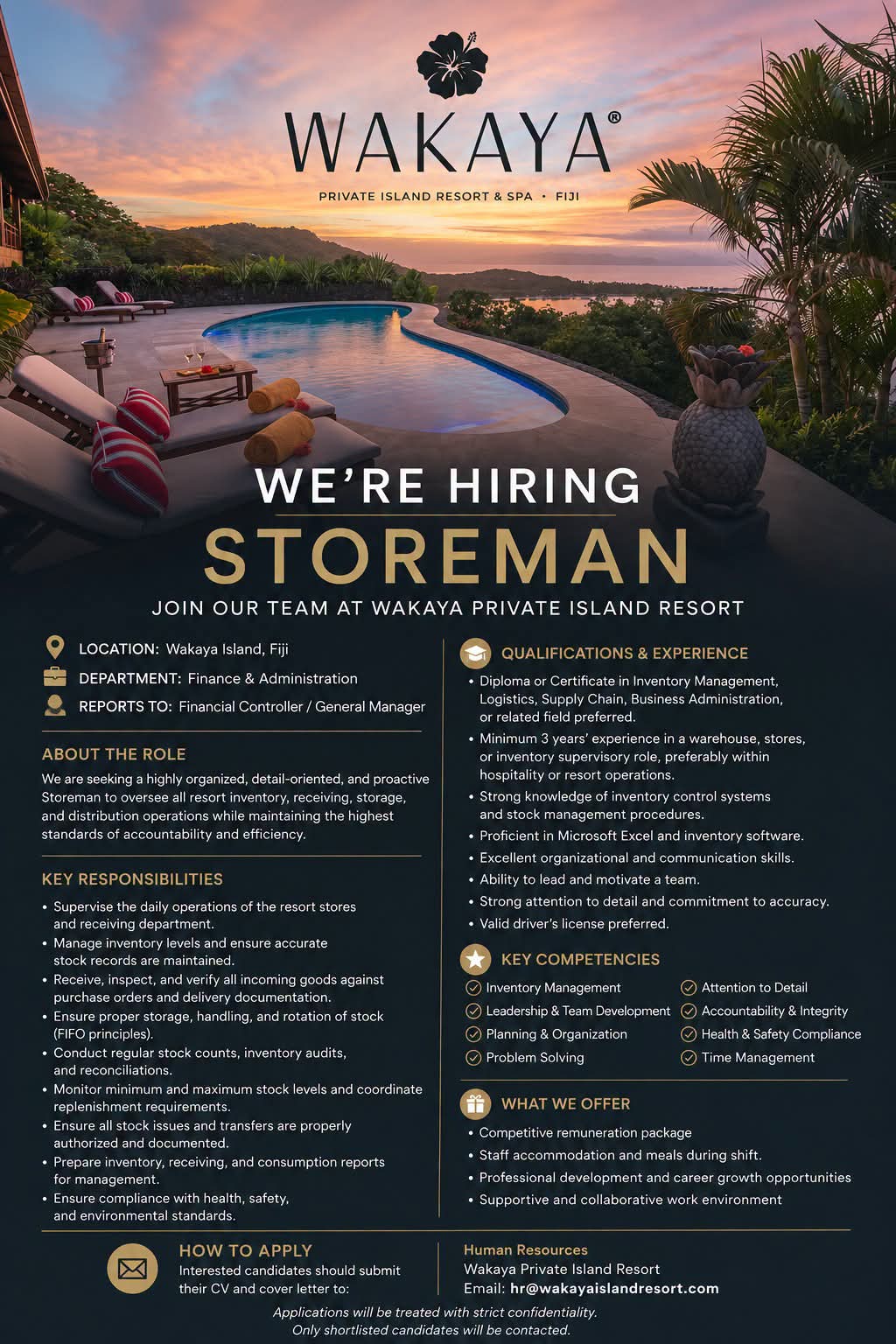 Original job ad