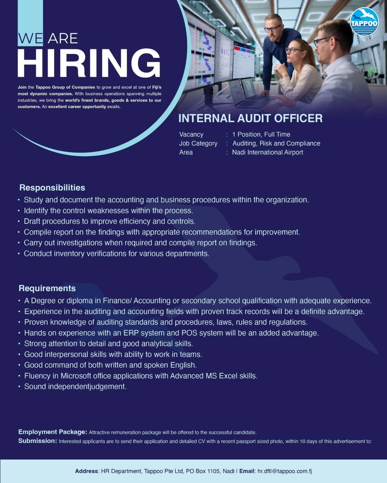 Original job ad