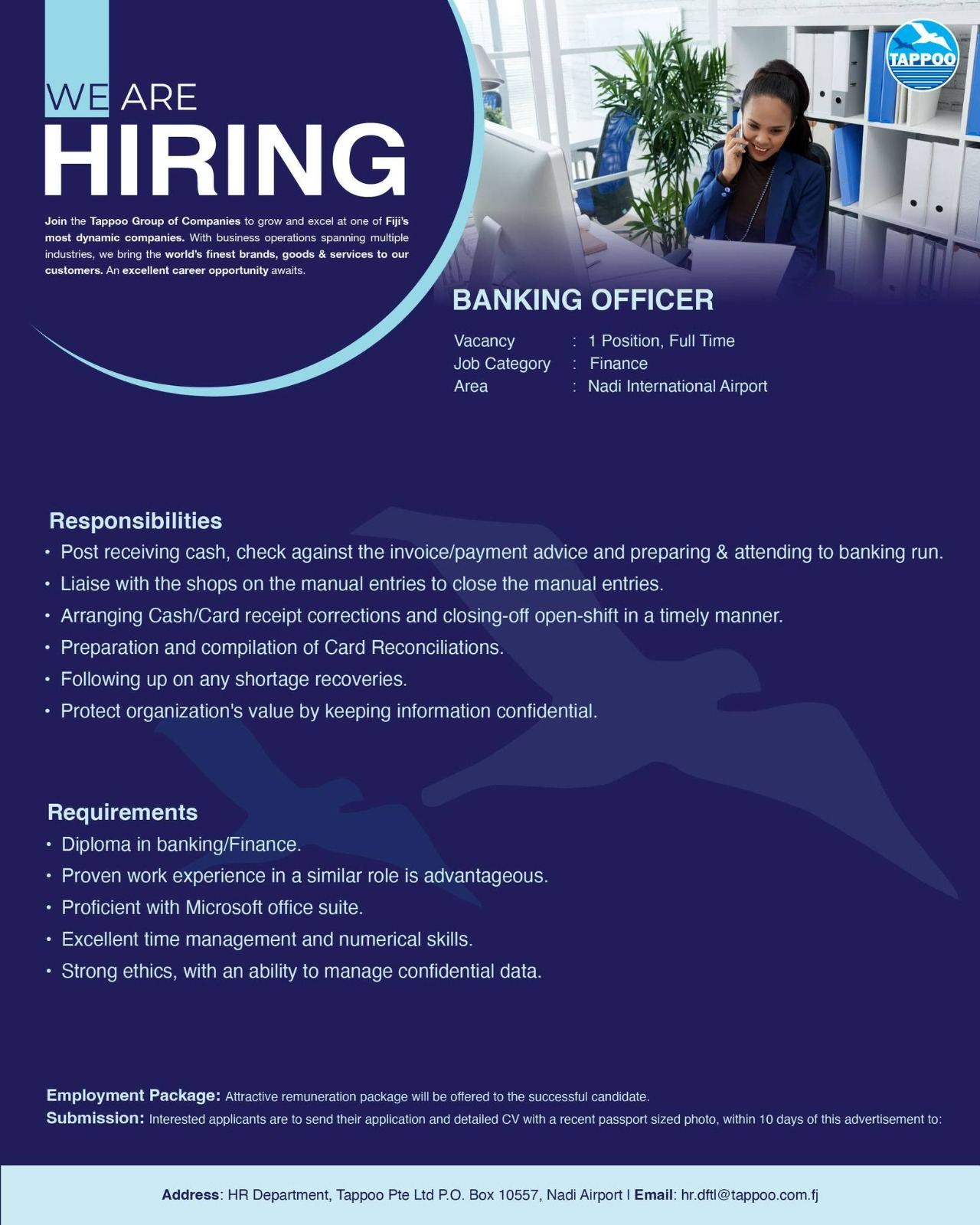 Original job ad