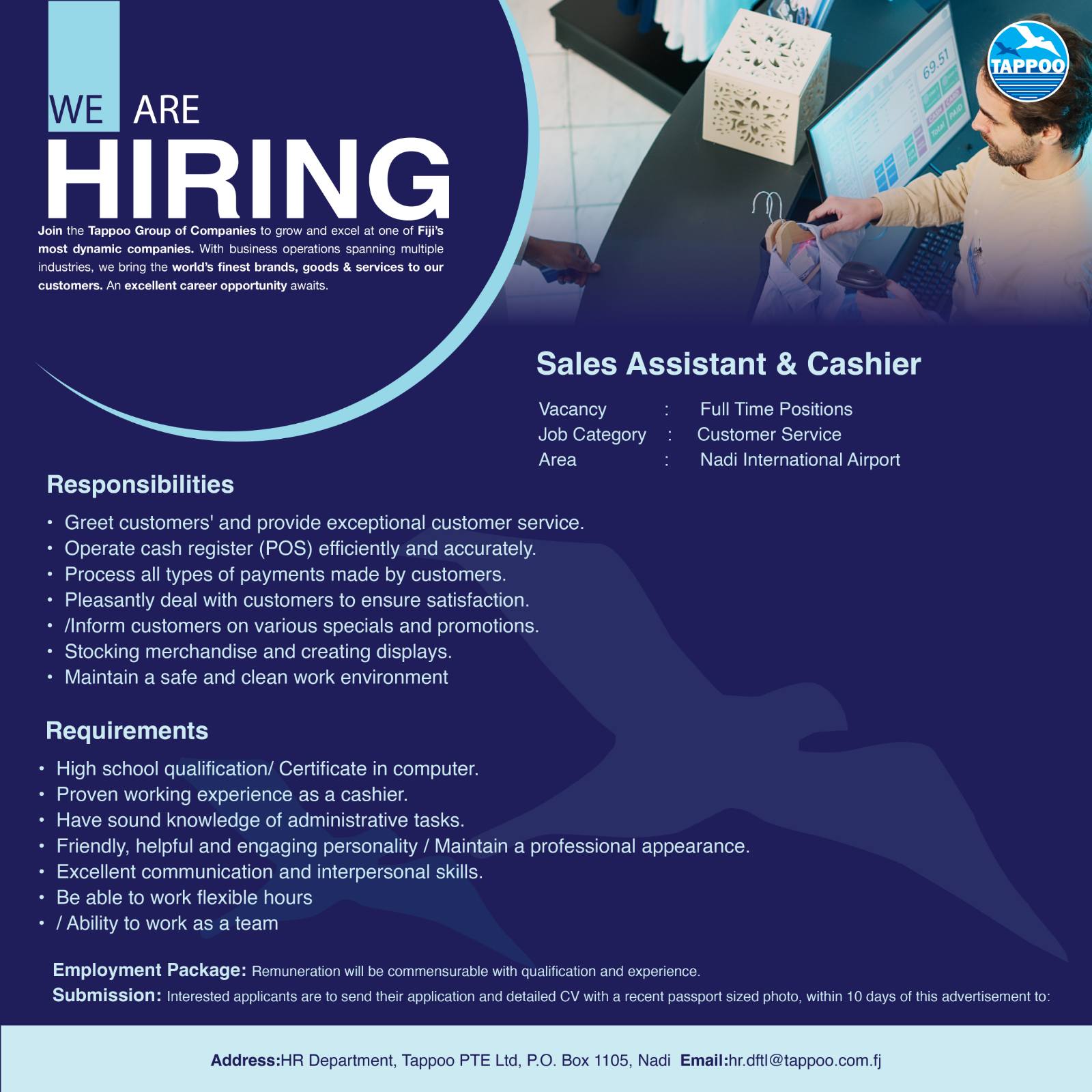 Original job ad