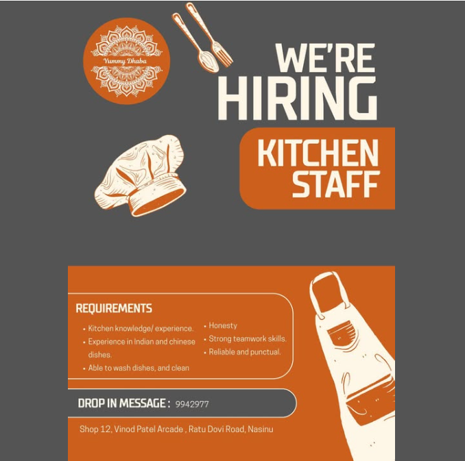 Original job ad
