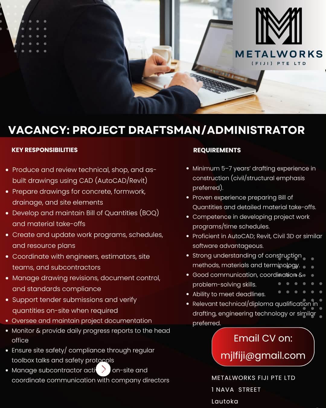 Original job ad