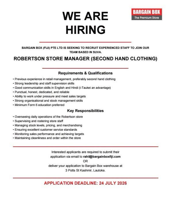 Original job ad