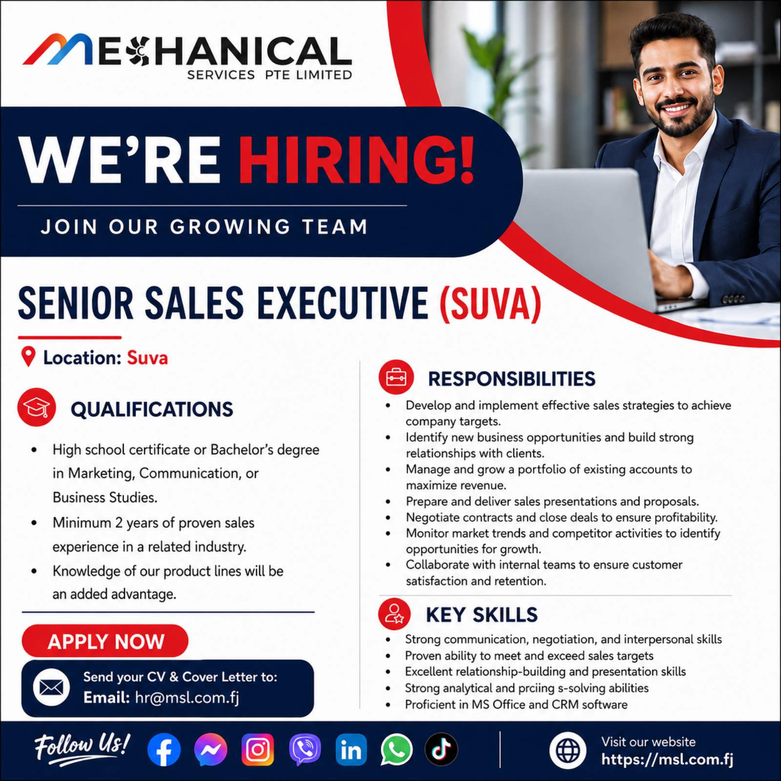 Original job ad
