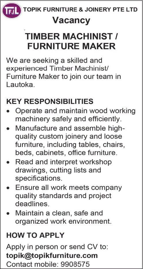 Original job ad