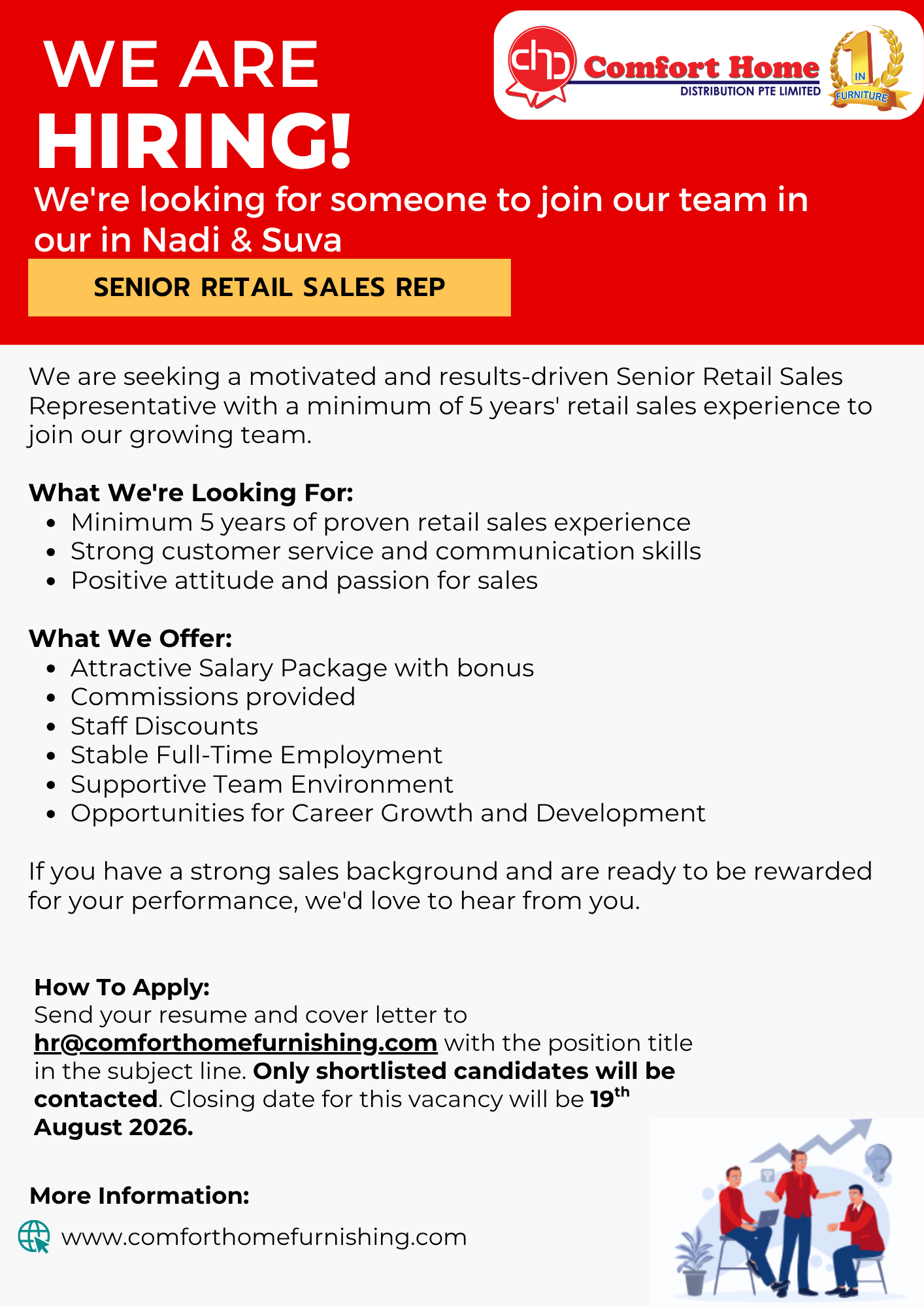 Original job ad