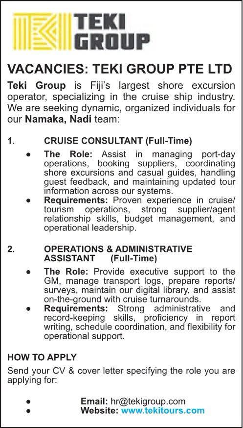 Original job ad