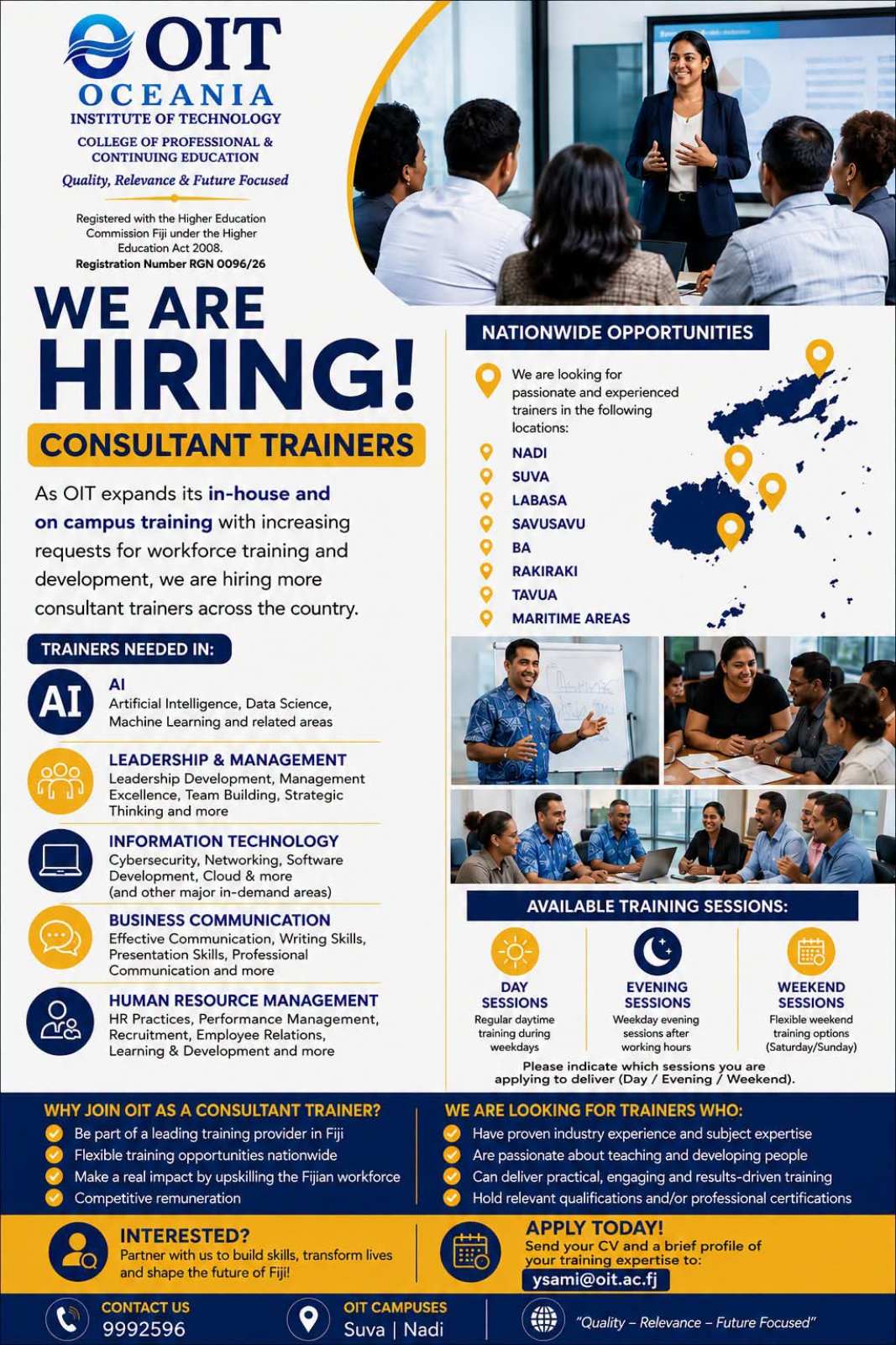 Original job ad