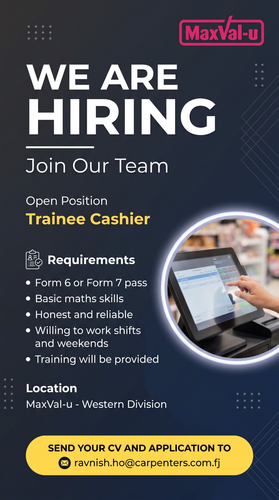 Original job ad