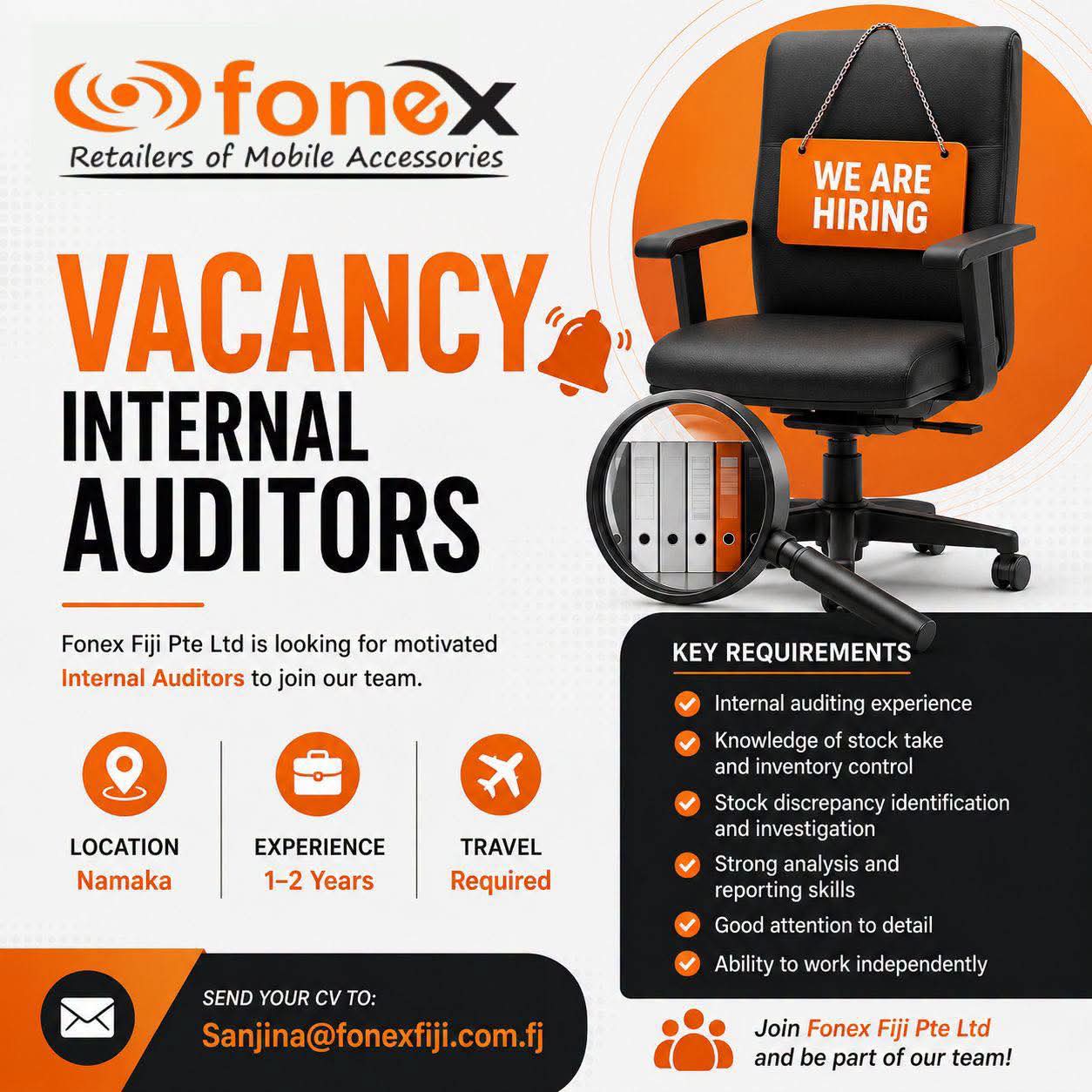 Original job ad