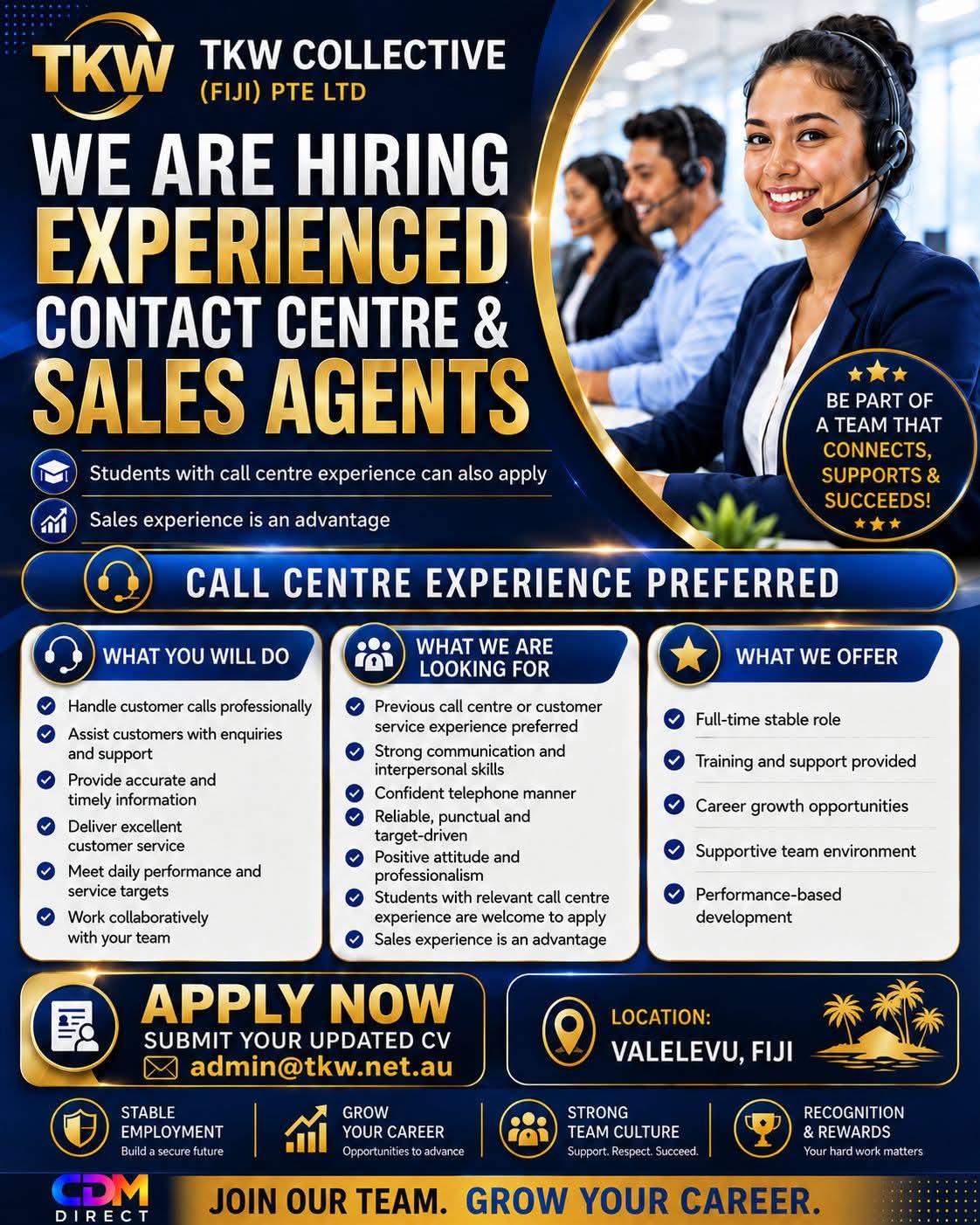 Original job ad