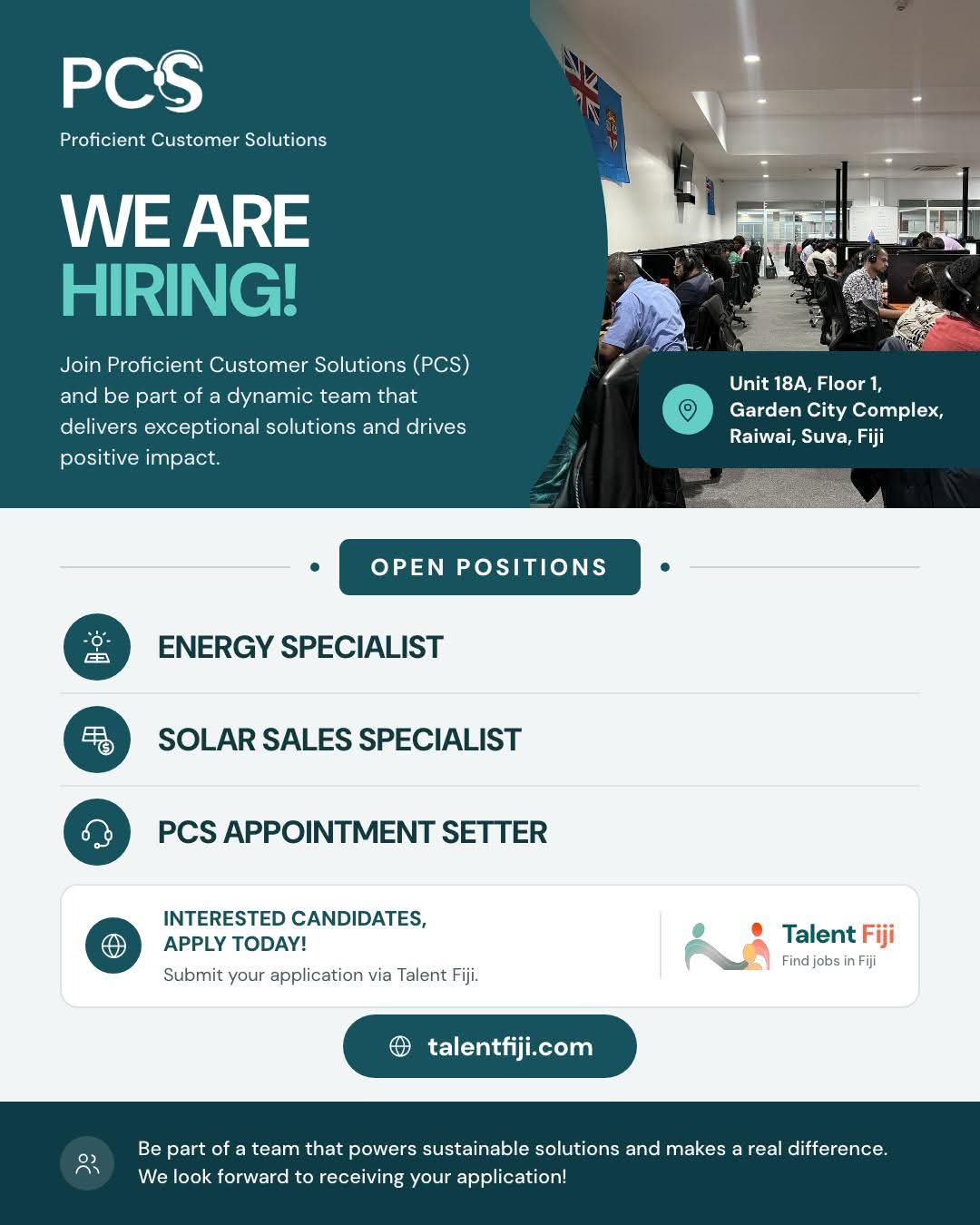 Original job ad