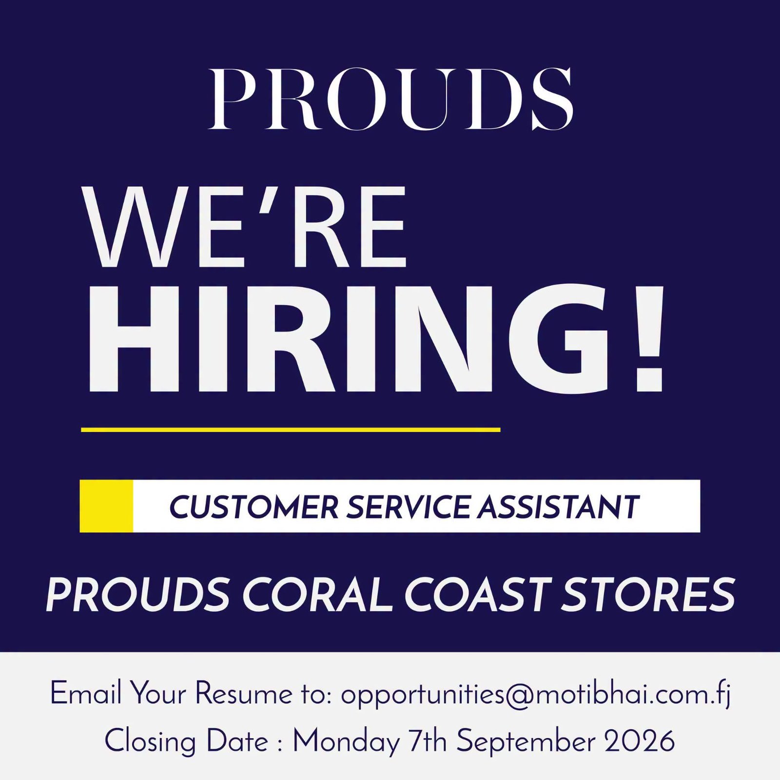 Original job ad