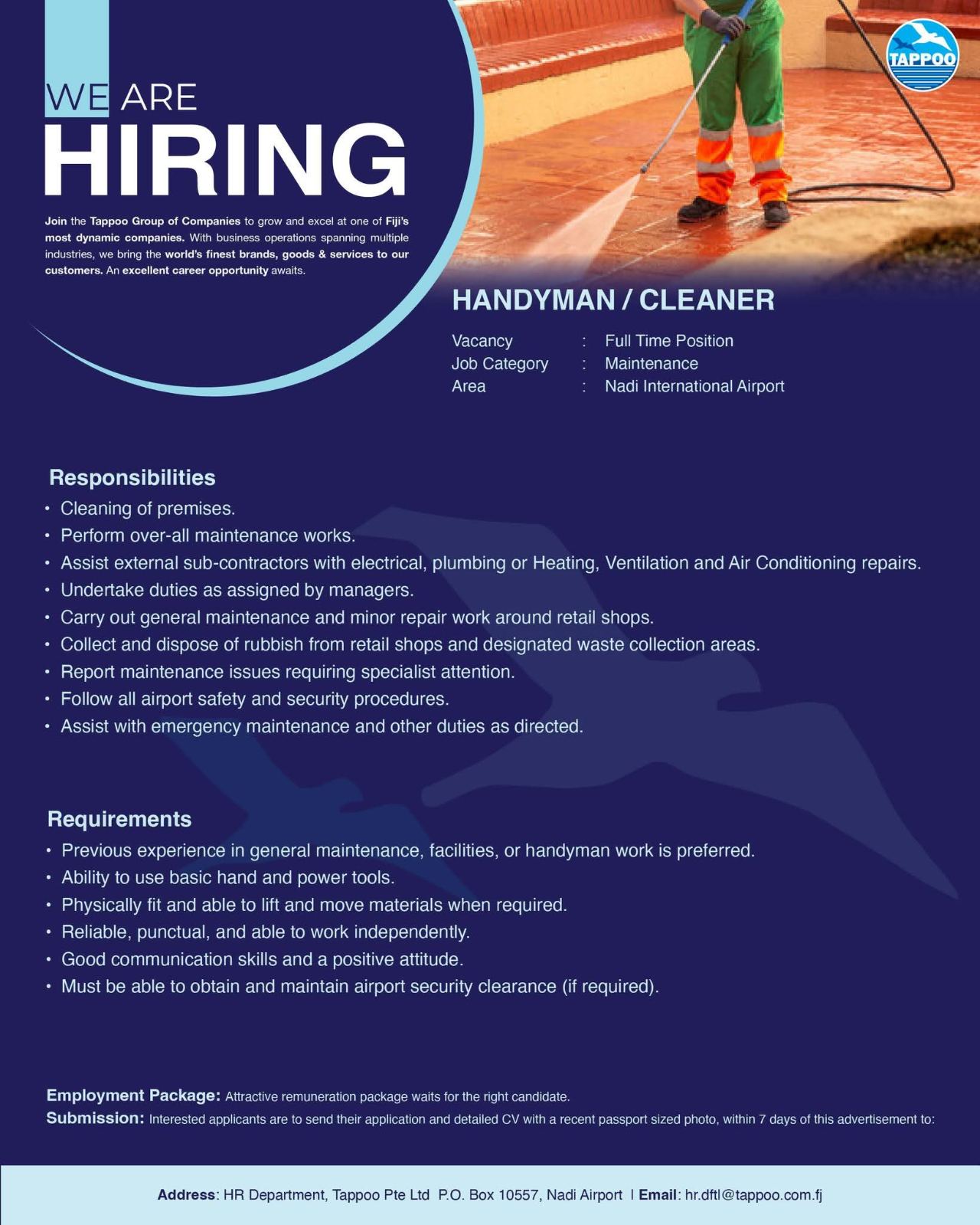 Original job ad