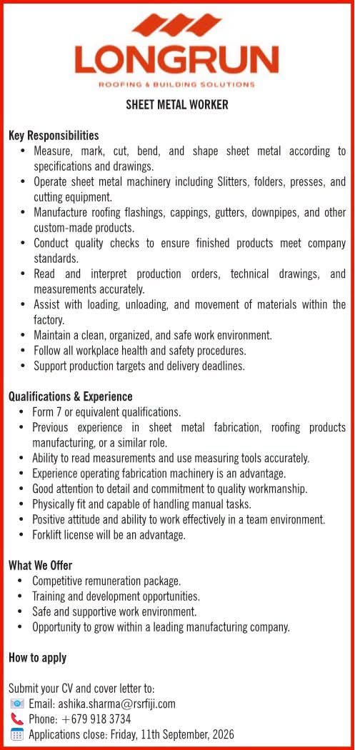 Original job ad