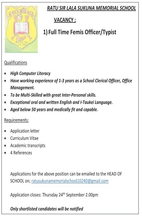 Original job ad