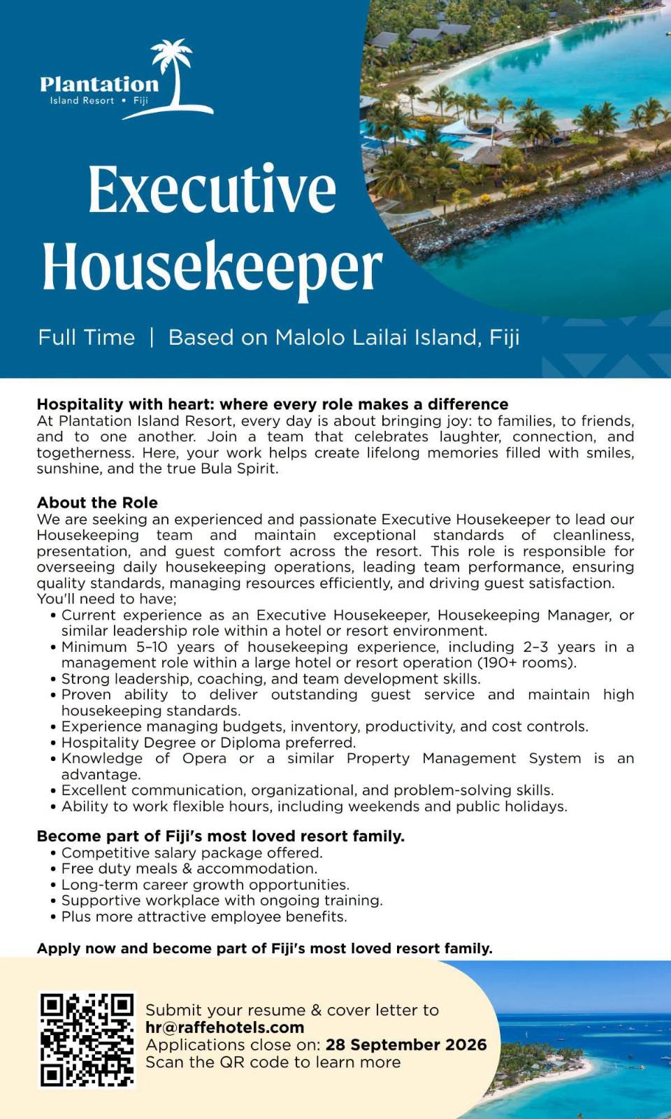 Original job ad