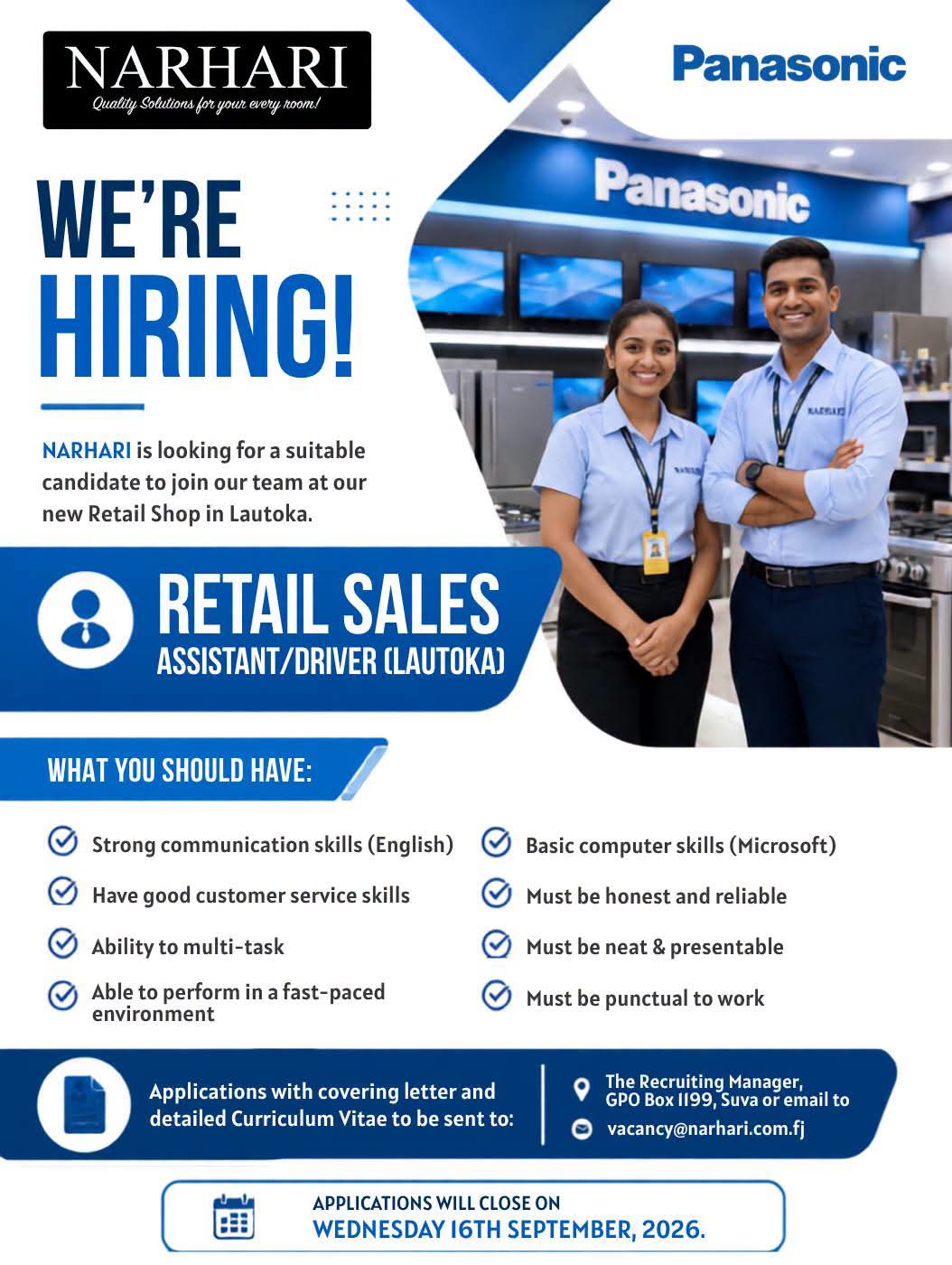 Original job ad